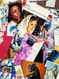 Image 2 of mini collage kit – ‘vibrant vintage pick and mix’ edition