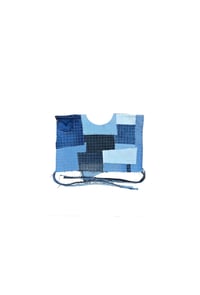 Image 4 of T-shirt onesize crop patchwork Levi's avec lune en denim