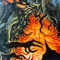 Image 2 of What Rough Beast - Original Acrylic Painting