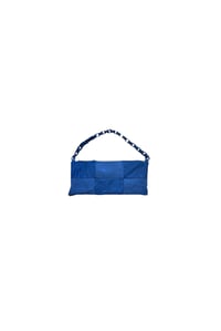 Image 1 of Sac à patchwork denim noir  / chaine en denim