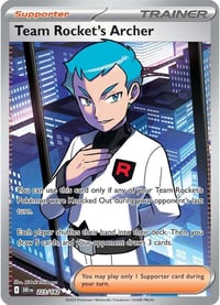 Team Rocket's Archer - 223/182 - SV10: Destined Rivals - Near Mint