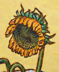 Image 3 of Some Flowers - 12”x16” Acrylic Painting