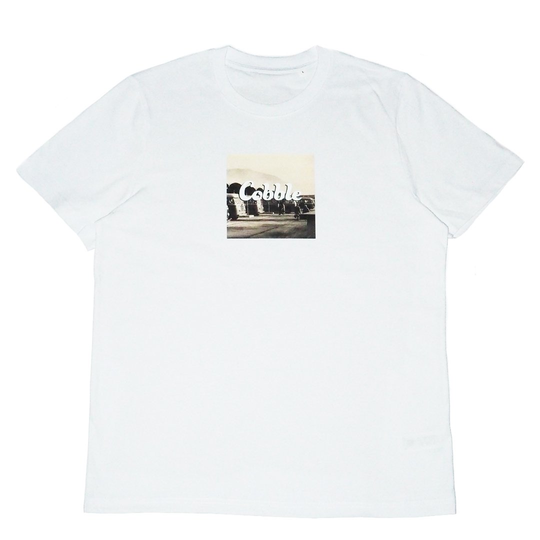 Box logo t-skjorte