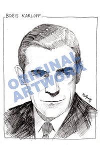 Original Art: Boris Karloff