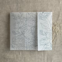 Image 10 of Boho peony vellum wraps - SAMPLE