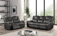 NAt-U125 / SOFA, LOVESEAT AND CHAIR RECLINER SET