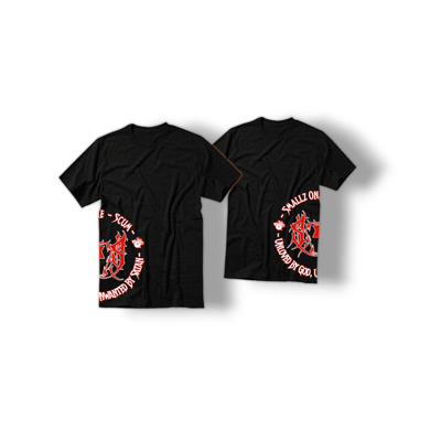 Image of LSP: UNWANTED BY GOD  Side Print Tshirt 