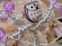 Image 2 of Tree of Life-Lavender Owl