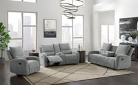 NAt-U126 / SOFA, LOVESEAT AND CHAIR RECLINER SET