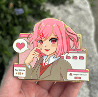3" Natsuki Enamel Pin