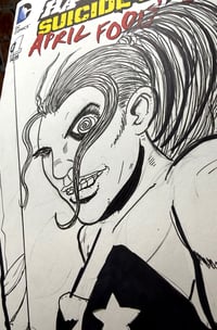 Image 2 of Harley Quinn & The Suicide Squad Sketch Cover