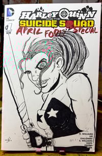 Image 1 of Harley Quinn & The Suicide Squad Sketch Cover
