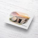 He Is Risen Easter Card – Christian Resurrection Greeting with Empty Tomb & Crosses, Religious Set