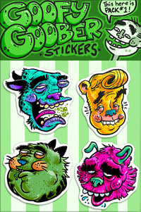Image 1 of Goofy Goober Stickers