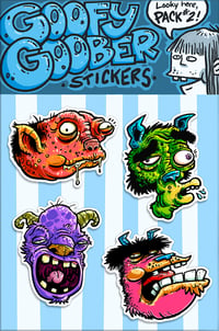 Image 2 of Goofy Goober Stickers
