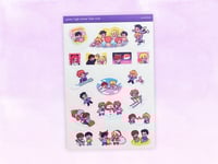 Image 1 of ouran highschool host club stickersheet