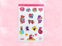 Image 1 of shugo chara sticker sheet