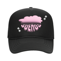 PINK LOGO TRUCKER