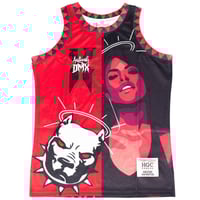 Image 1 of AALIYAH X DMX BASKETBALL JERSEY