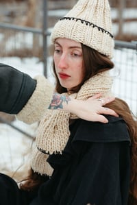 Image 21 of Knitting Pattern - Arnprior Reversible Cable Scarf