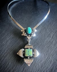 Image 1 of Turquoise Collar Necklace