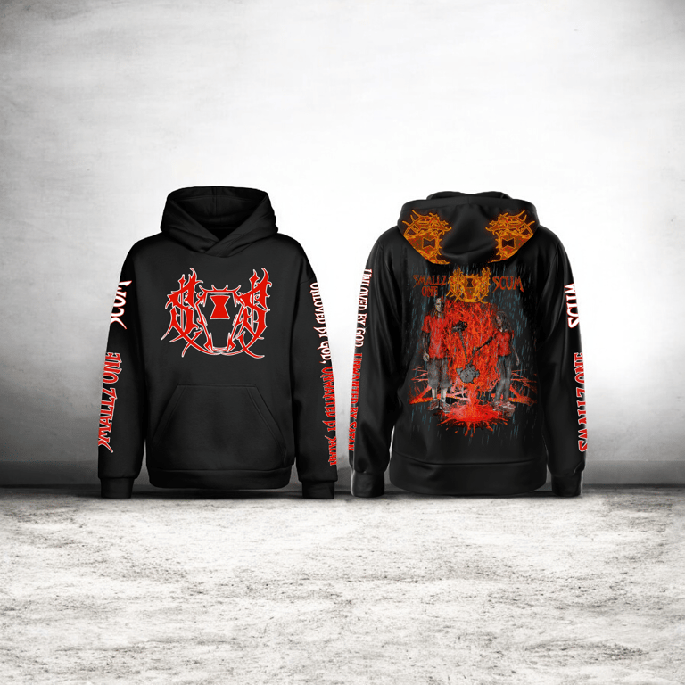 Image of SOS  : UNWANTED BY GOD  PULLover Hoodie 