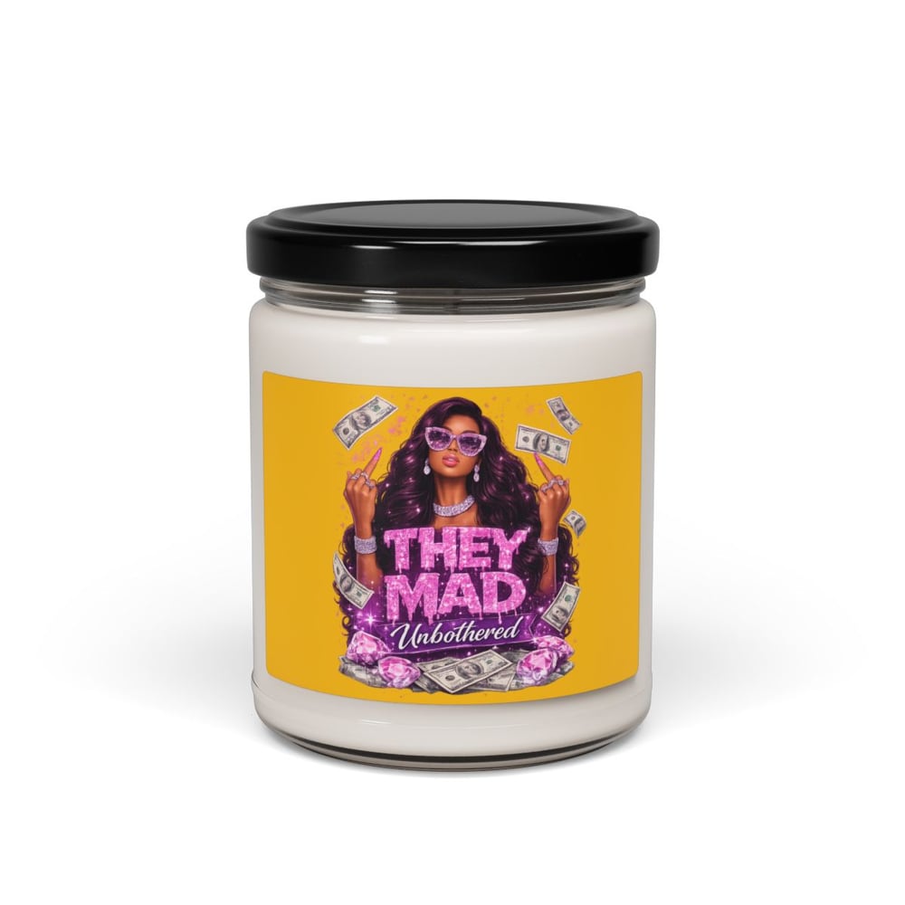 Image of They Mad Scented Soy Candle — 9oz "Unbothered" Jar