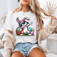 Hip Hop Easter Bunny Dabbing Shirt