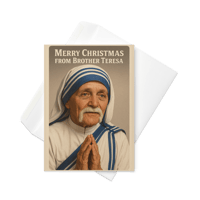 Image 2 of Brother Teresa - Christmas Greeting card