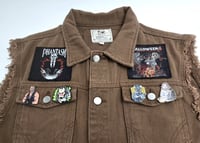 Image 3 of Custom 80's + 90's Horror One-of-a-Kind Men's Size XL Vest