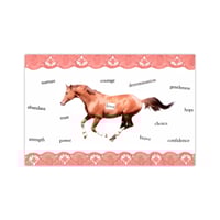Image 1 of Love Horse Postcard 