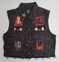 Image 2 of Custom Horror One-of-a-Kind Women's Size L Cherry Vest