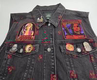 Image 3 of Custom Horror One-of-a-Kind Women's Size L Cherry Vest