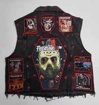 Image 1 of Custom Horror One-of-a-Kind Women's Size L Cherry Vest