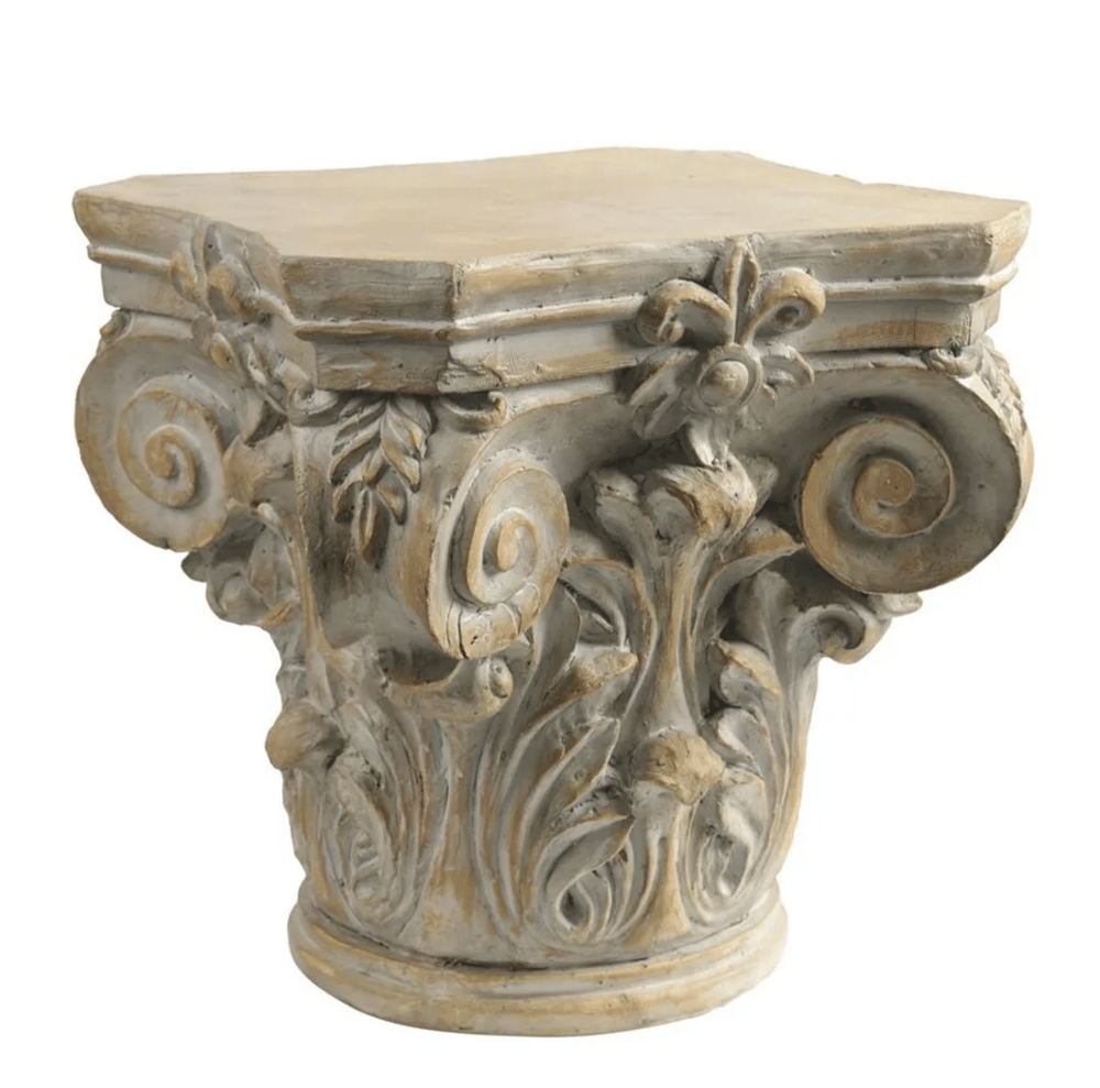 Image of Antique Classical Pedestal - Large