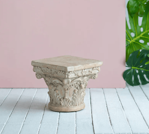Image of Antique Classical Pedestal - Small