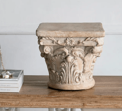 Image of Antique Classical Pedestal - Small