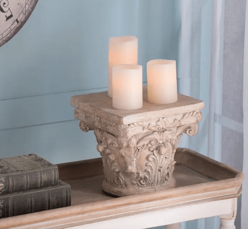 Image of Antique Classical Pedestal - Small