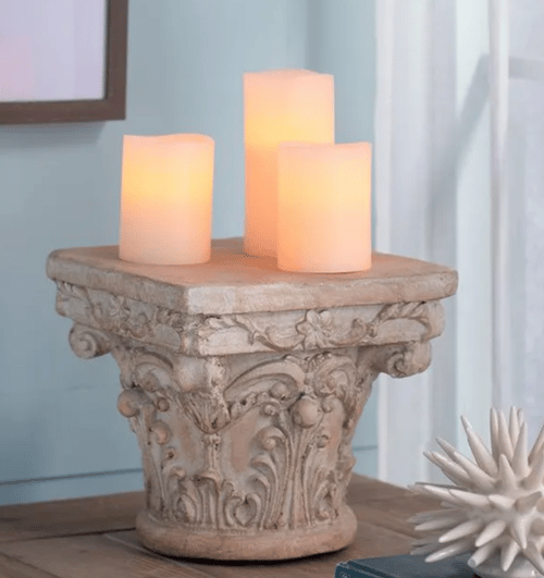 Image of Antique Classical Pedestal - Small