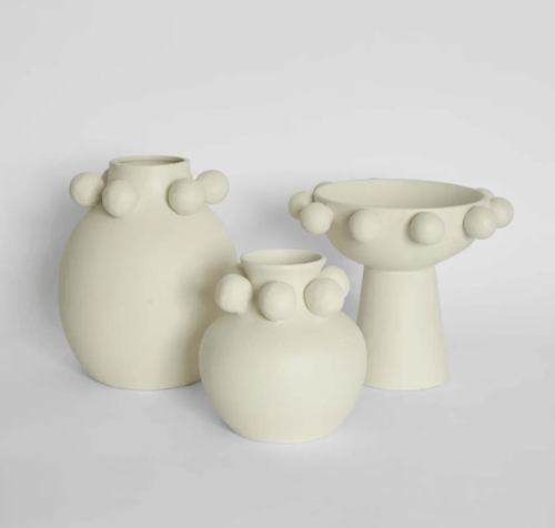 Image of Bobble Ceramic Round Vase