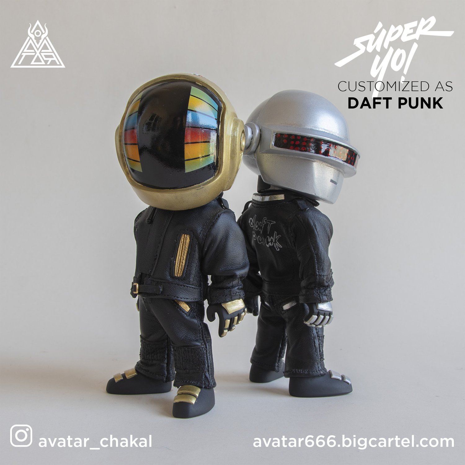 Image of Daft Punk set / Súper Yo! custom