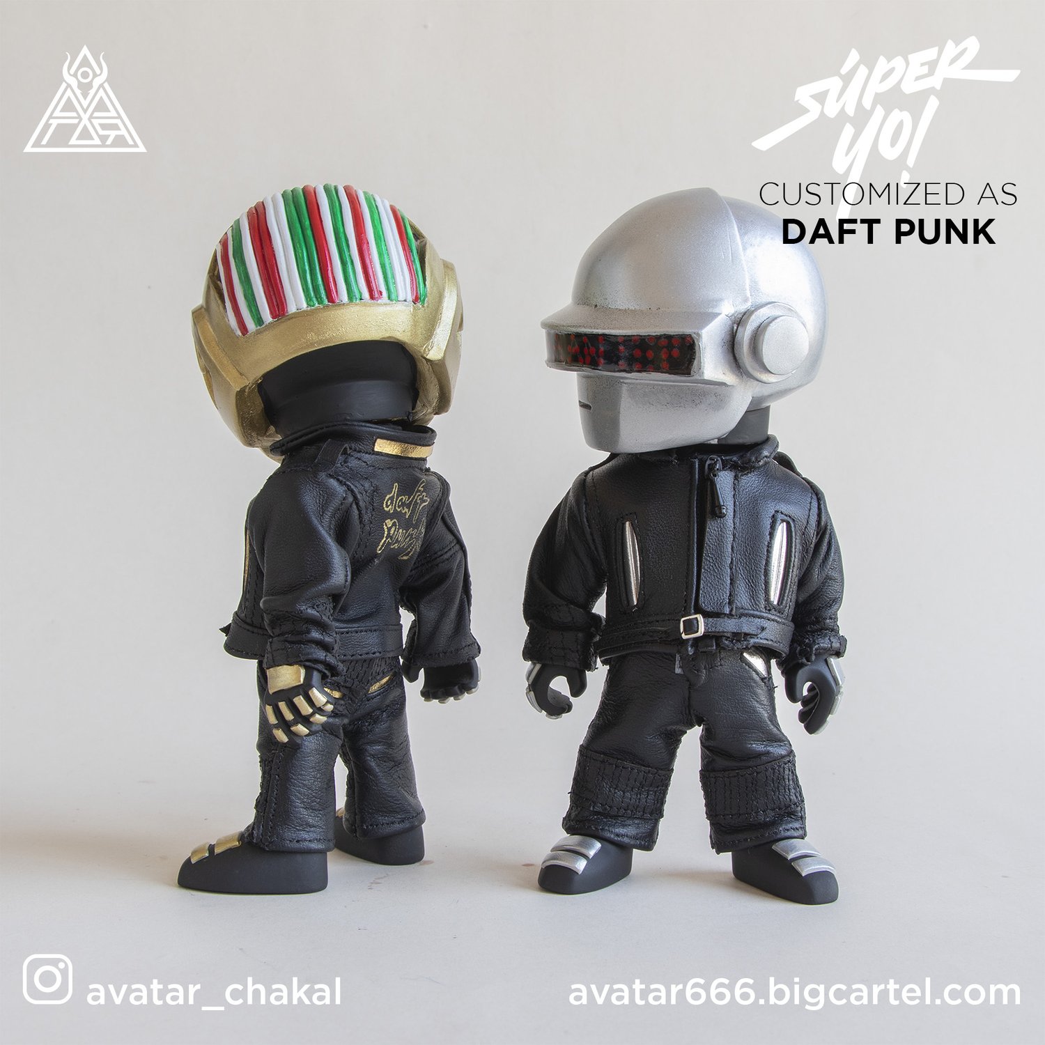 Image of Daft Punk set / Súper Yo! custom