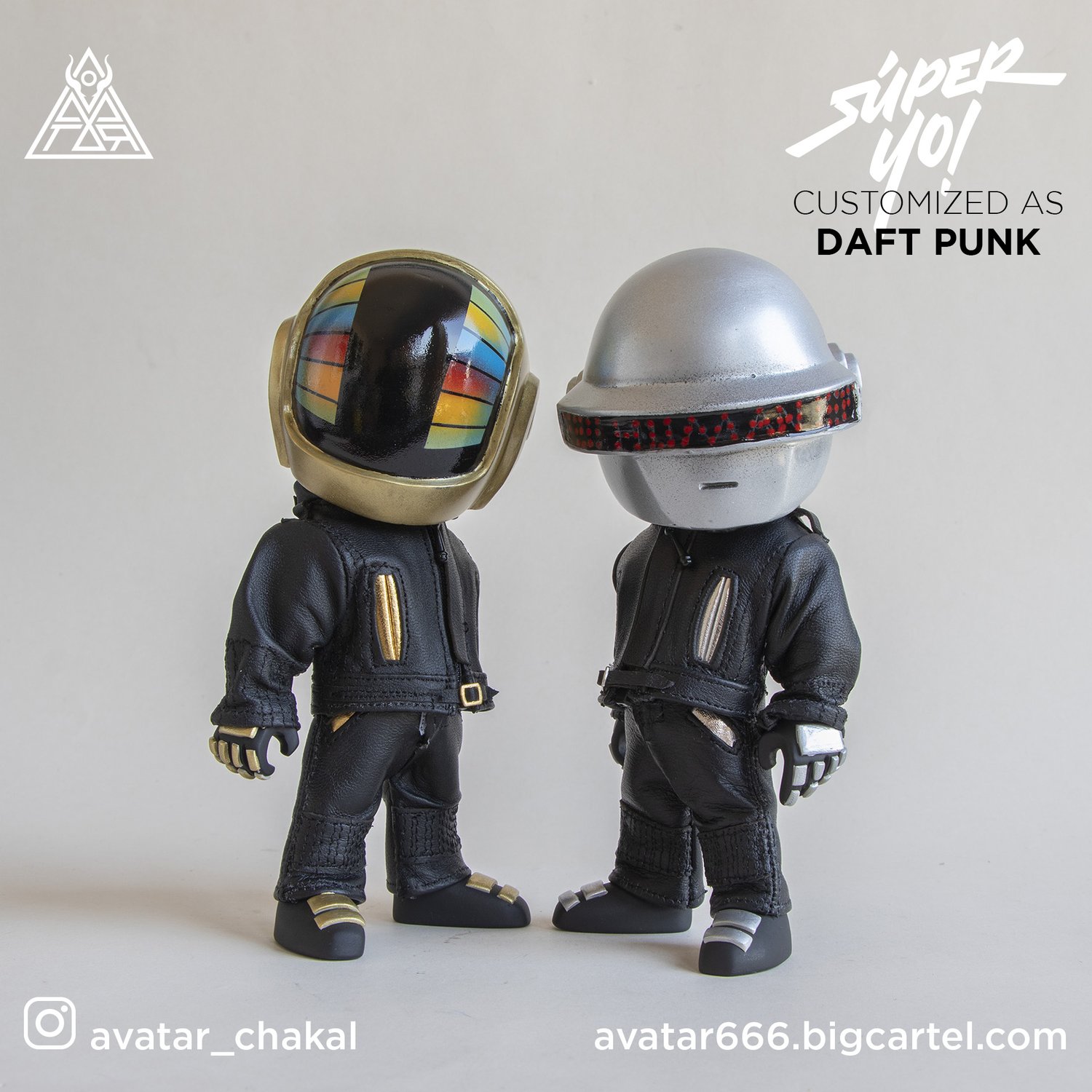Image of Daft Punk set / Súper Yo! custom