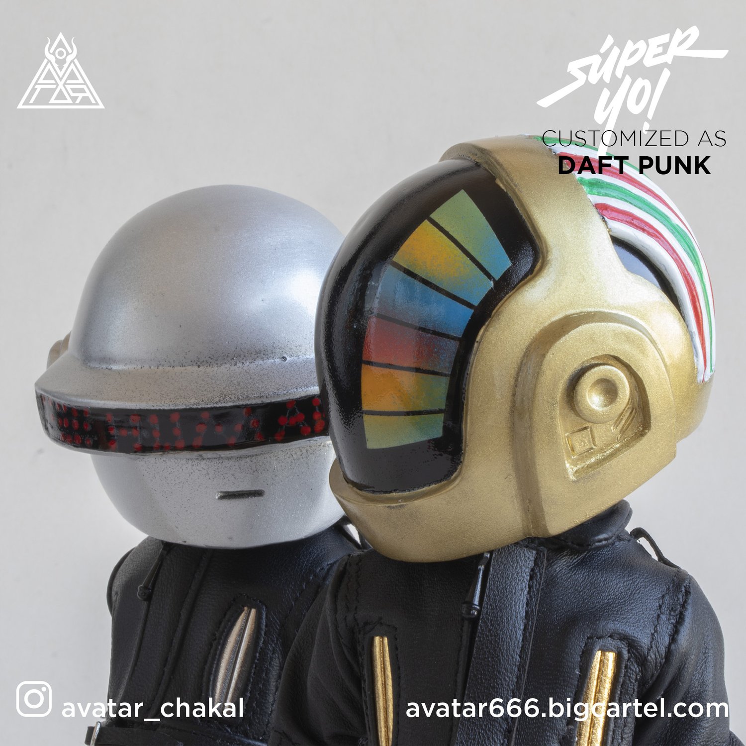 Image of Daft Punk set / Súper Yo! custom