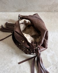 Image 7 of STUD LEATHER BAG NO. 1