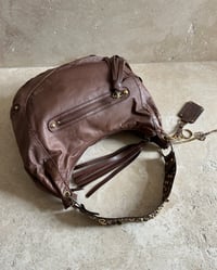 Image 4 of STUD LEATHER BAG NO. 1
