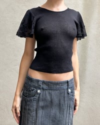 Image 5 of BLACK KNIT TOP