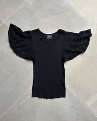 Image 3 of BLACK KNIT TOP
