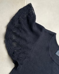 Image 4 of BLACK KNIT TOP