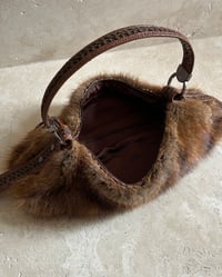 Image 4 of FUR SHOULDER BAG